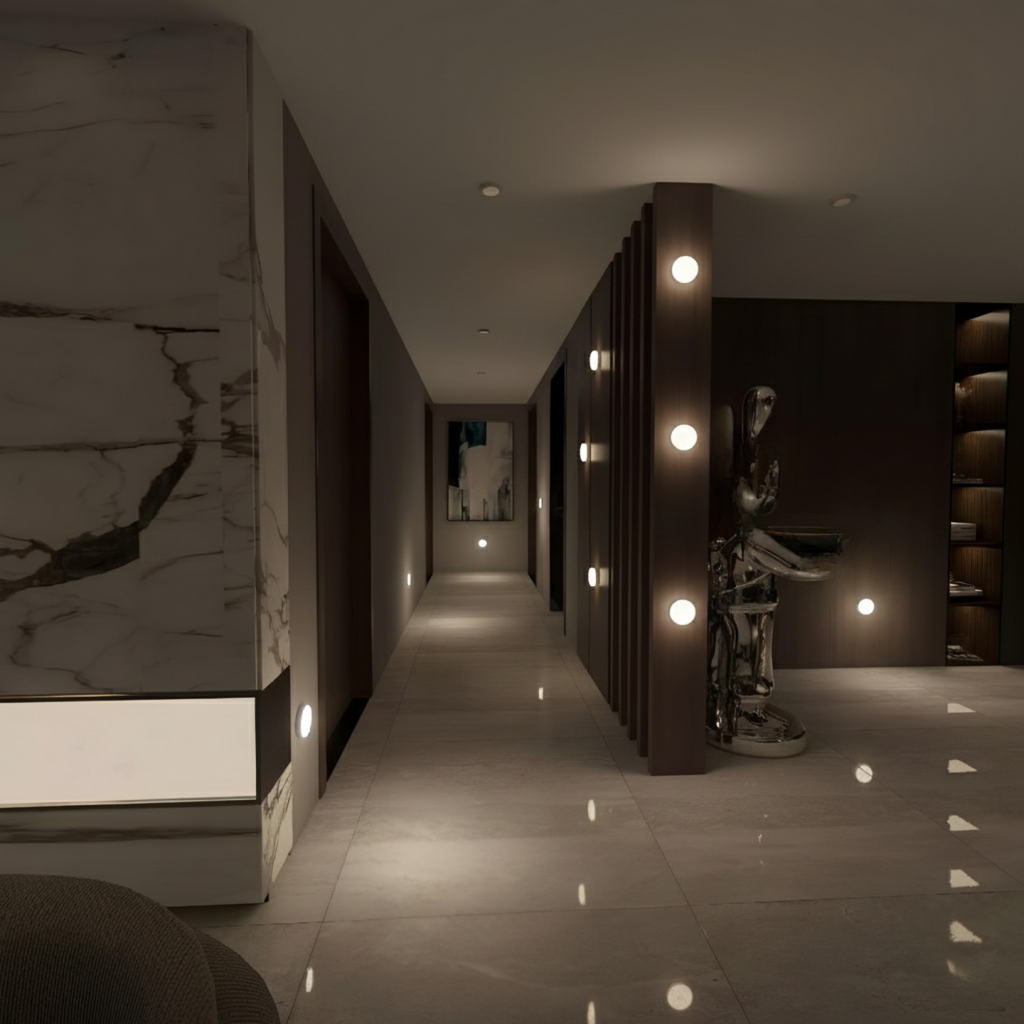 Home Essentials | Motion Sensor Night Light with Adjustable Brightness | Wireless LED for Safety and Convenience