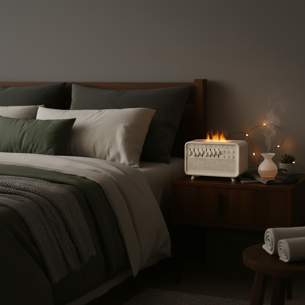 Bedside lifestyle shot