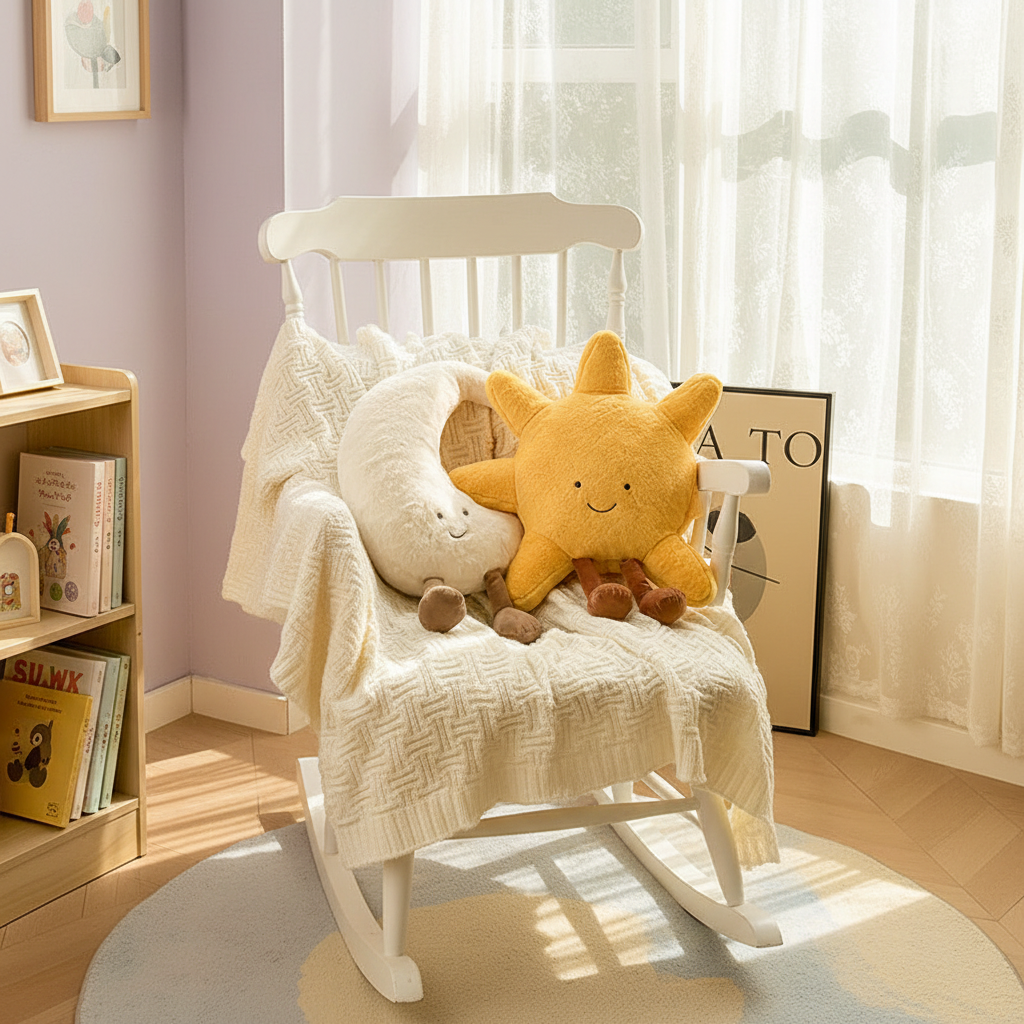 Collection in nursery corner