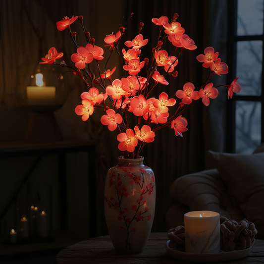 Pink blossom close-up