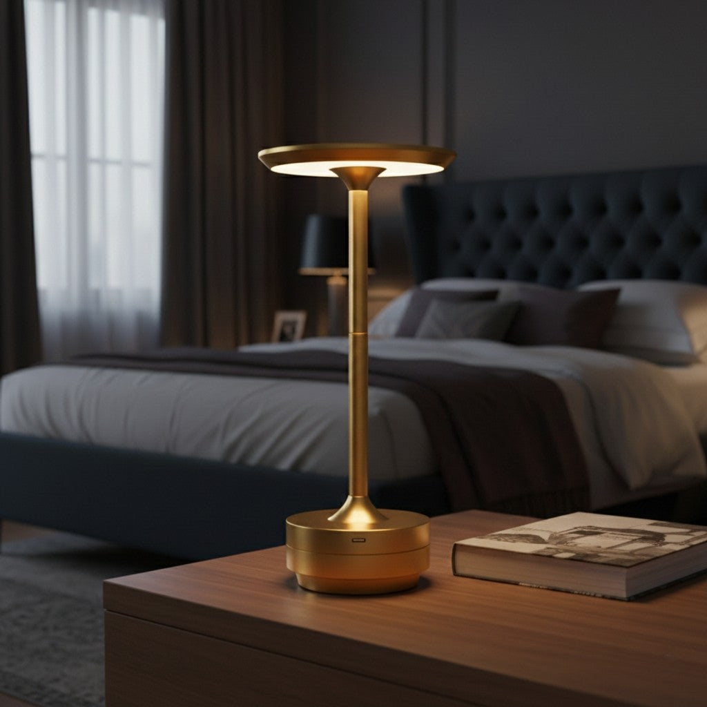 Modern LED Table Lamp | Adjustable Touch Control & Dimmable Light | Elegant Design for Home and Office