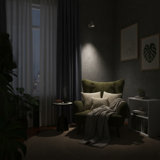 FlexiLight | Cordless Magnetic Wall Lamp with 360° Rotation & Touch Control | Versatile Illumination for Any Space