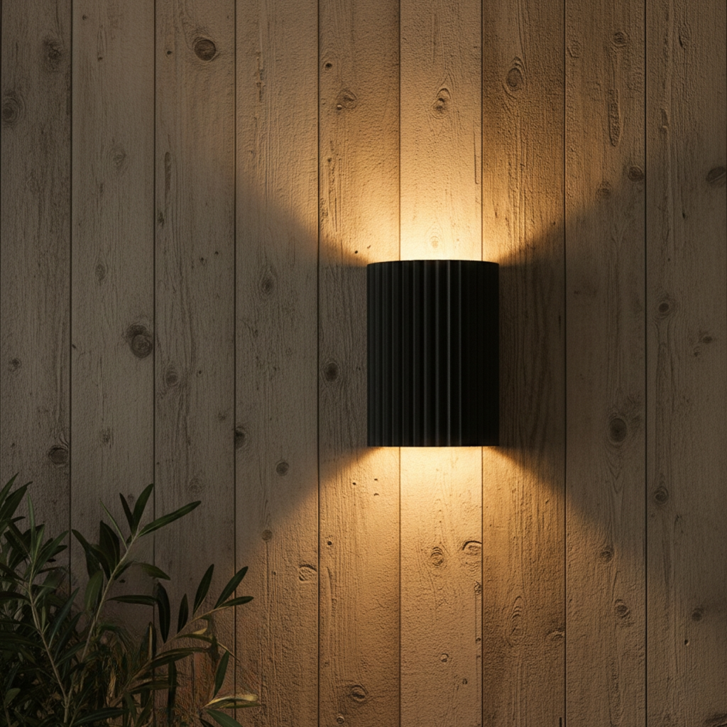 Sculptural LED Wall Light | Minimalist Wall Lamp with Soft Up & Down Lighting for Elegant Ambiance