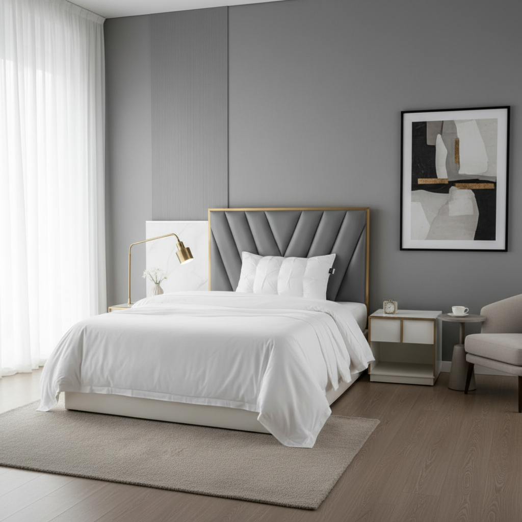 Bedroom lifestyle scene