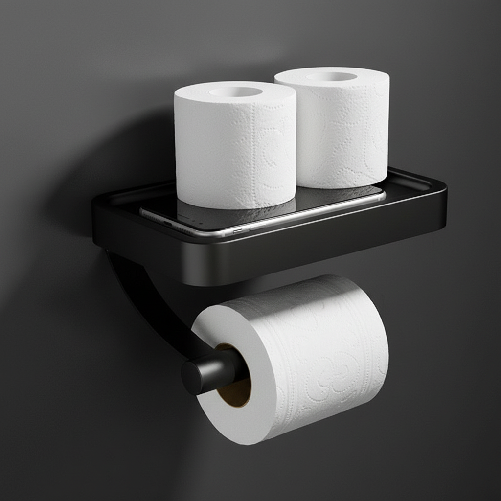 Features on charcoal background