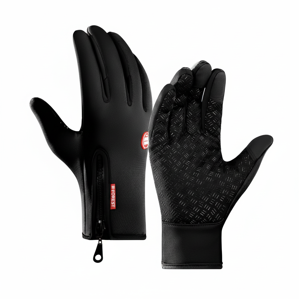 Front view of thermal gloves
