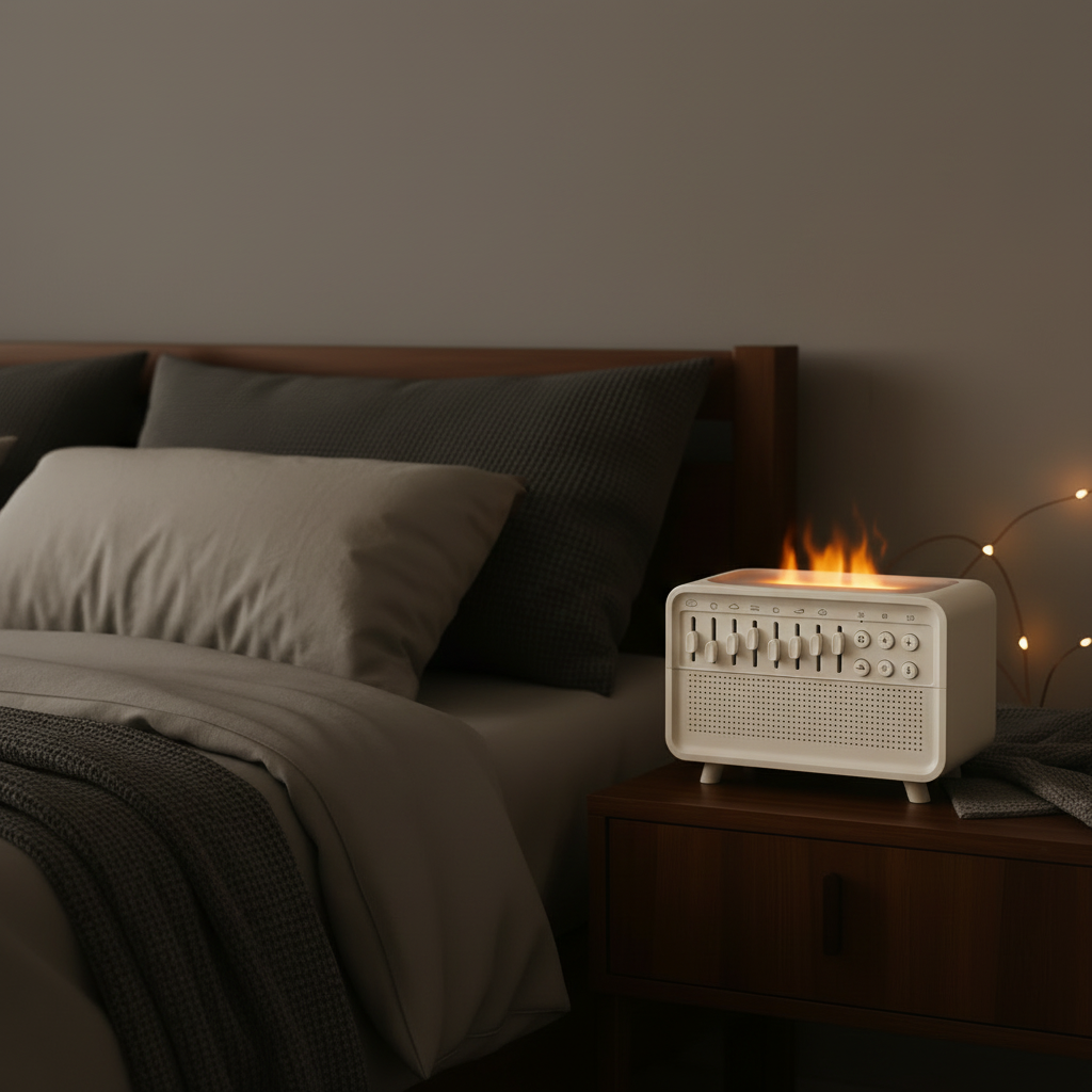 Nighttime ambiance shot