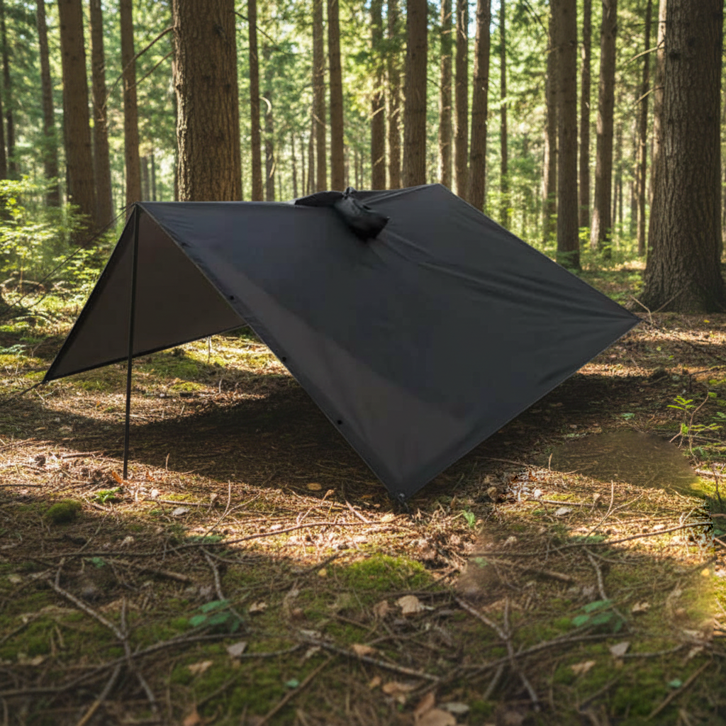 All-Terrain Poncho | Waterproof Rain Poncho with Packable Design | Lightweight Protection for Outdoor Adventures